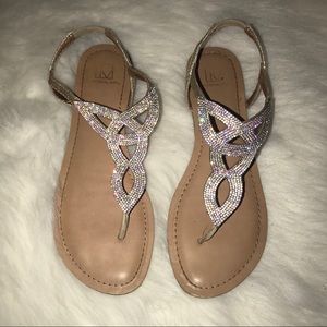 Iridescent Sandals